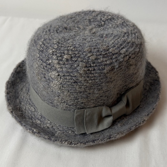 Anthropologie Gray Textured Hat - Picture 3 of 9